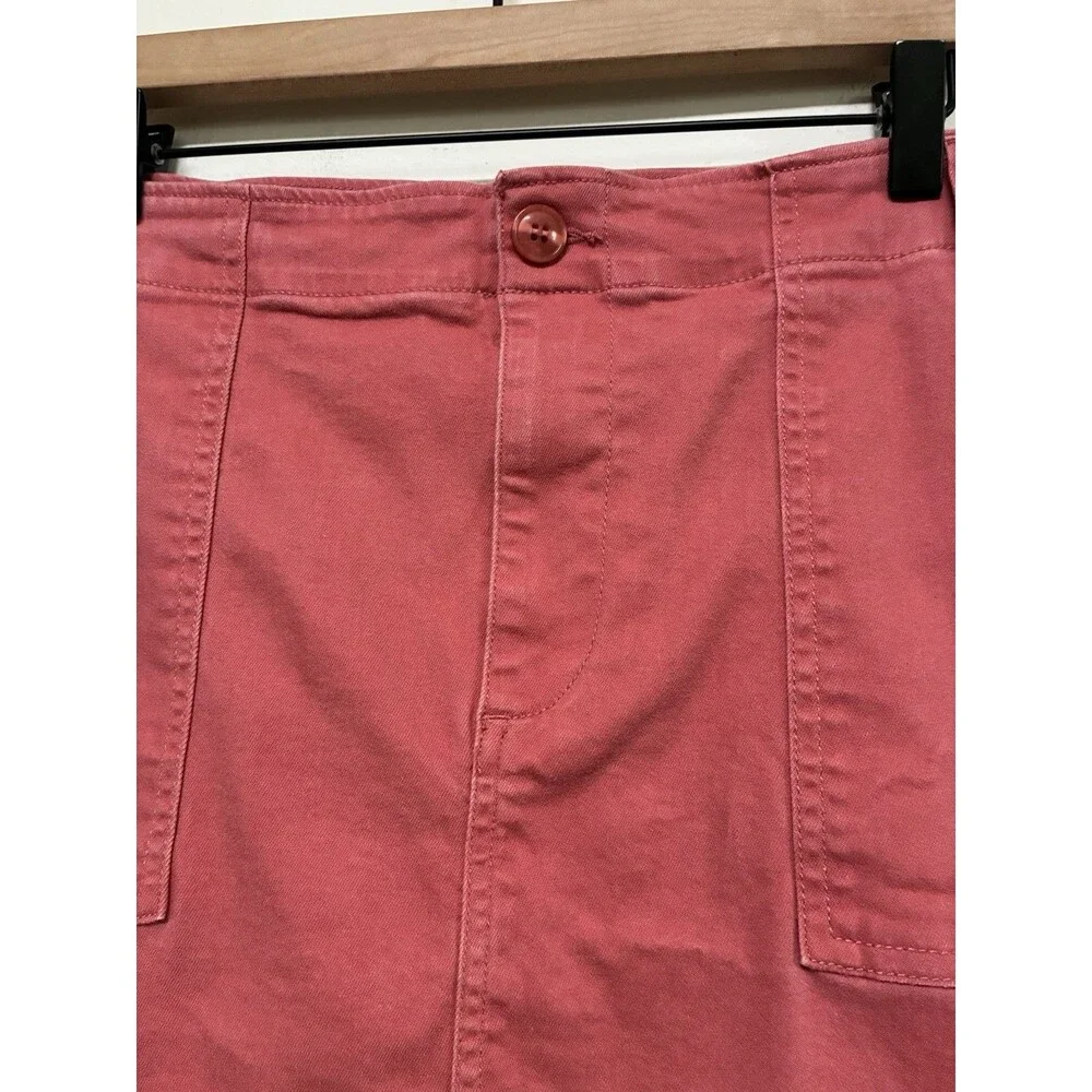 Liverpool Los Angeles Dusty Cedar 18W Maggie Mini Skirt